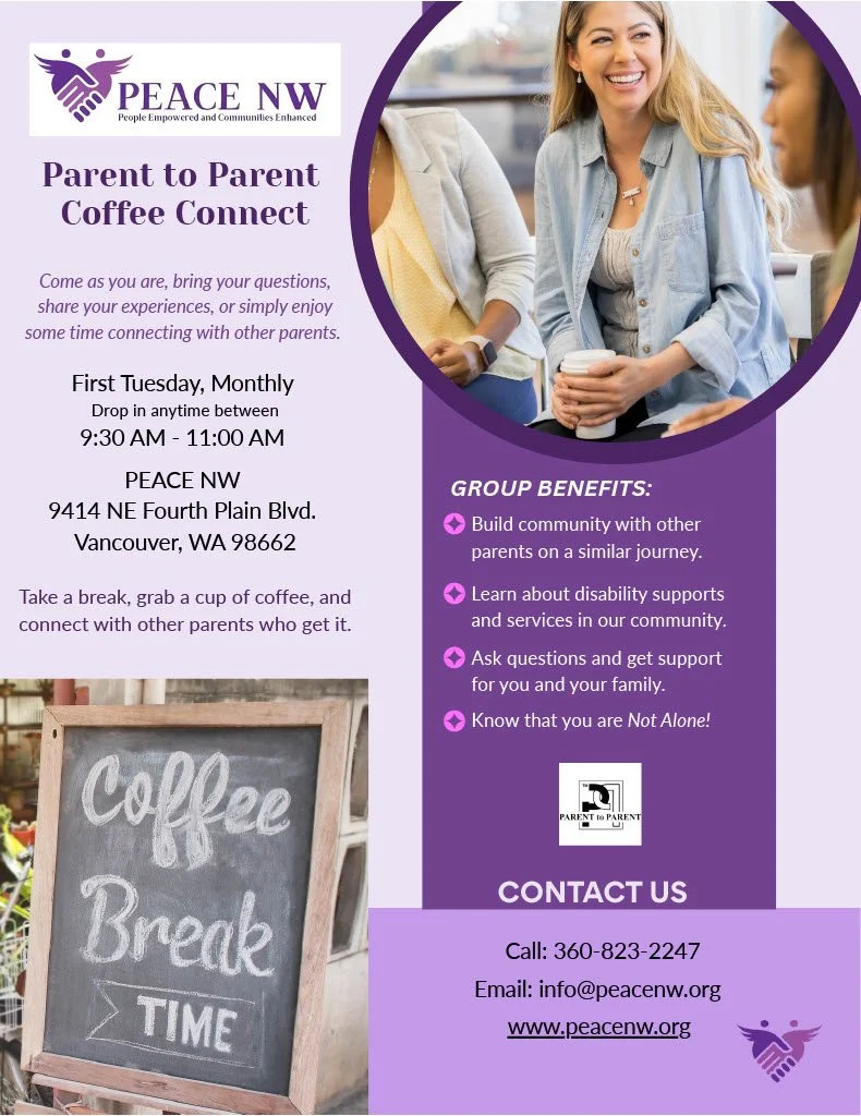 Parent to Parent Coffee Connect
