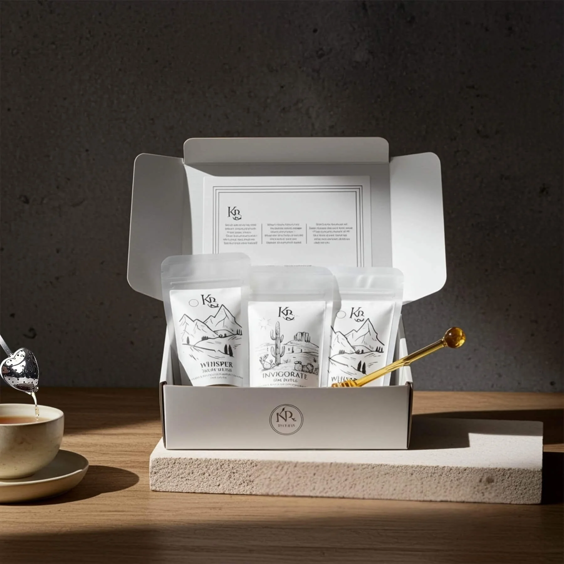 Tea Joy Duo Gift Set + 1 Just-Herbal Tea