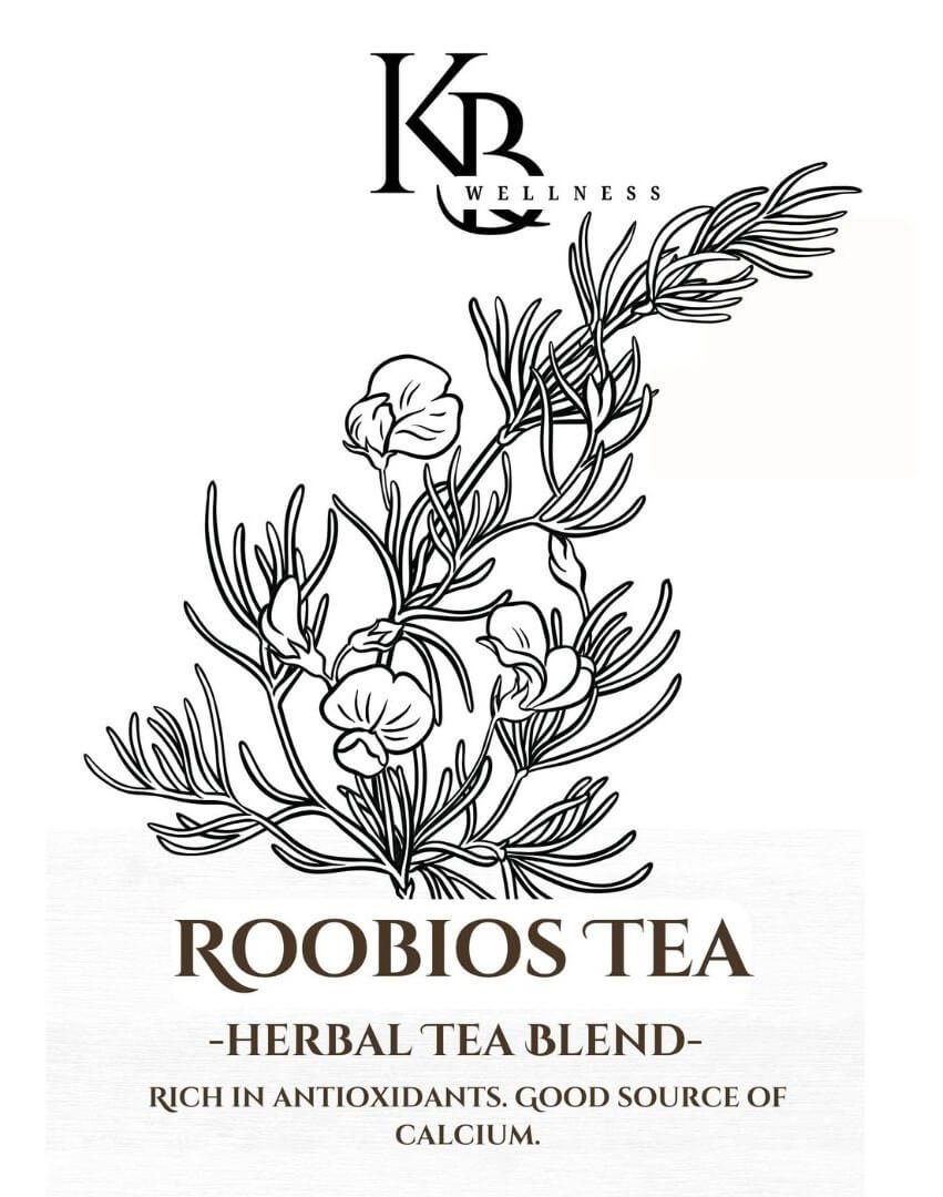 Just~ Rooibos front label.