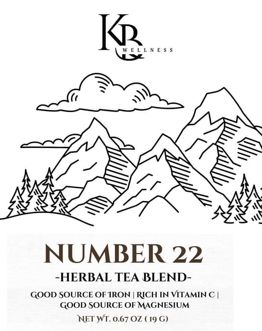 Number 22 front label.