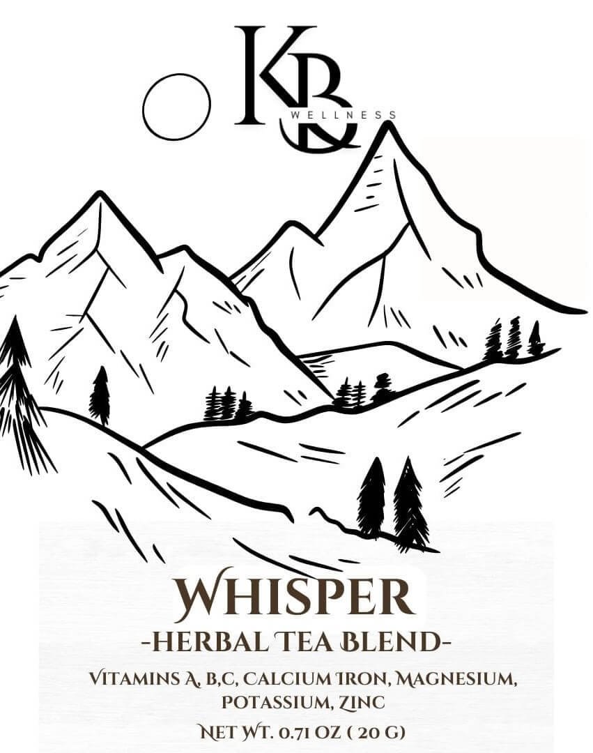 Whisper front label.