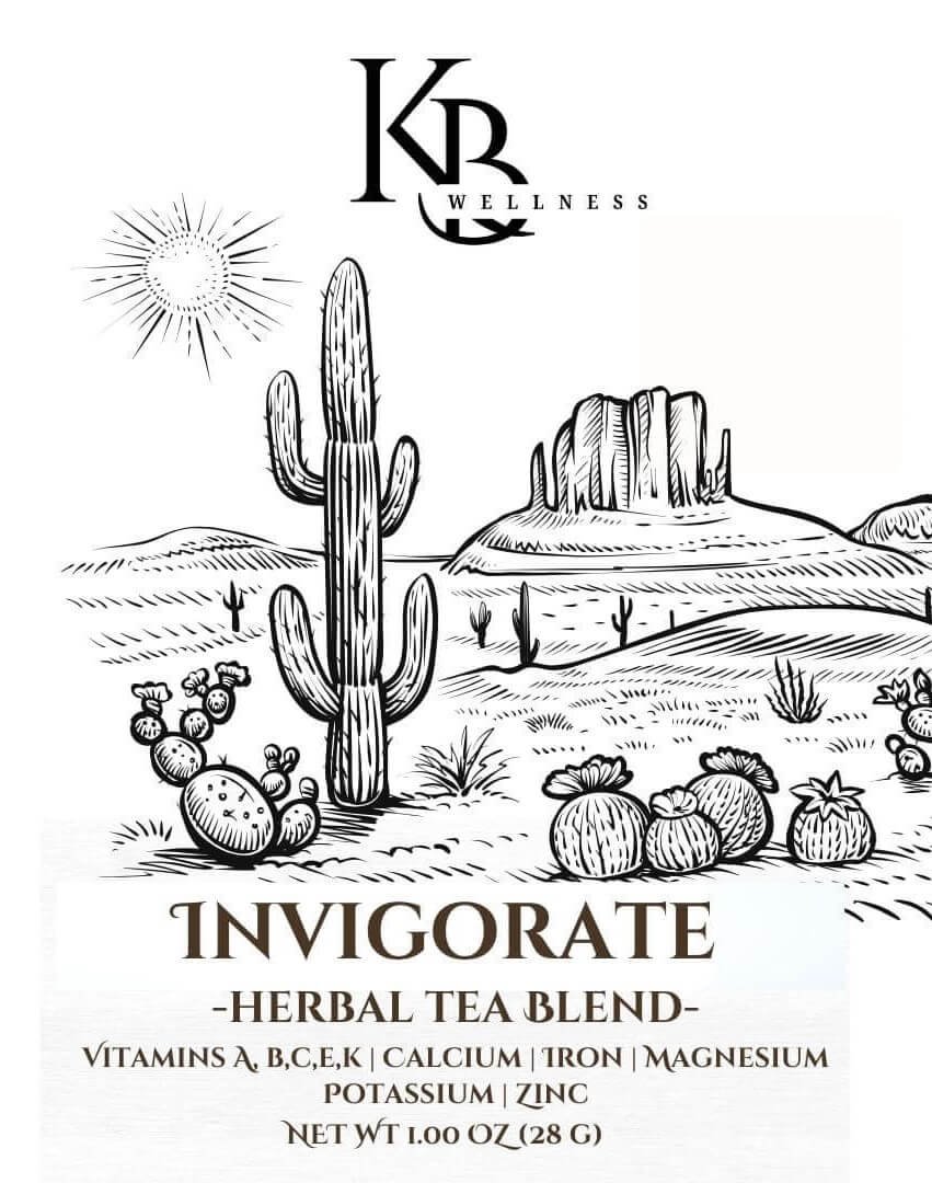 Invigorate front label.
