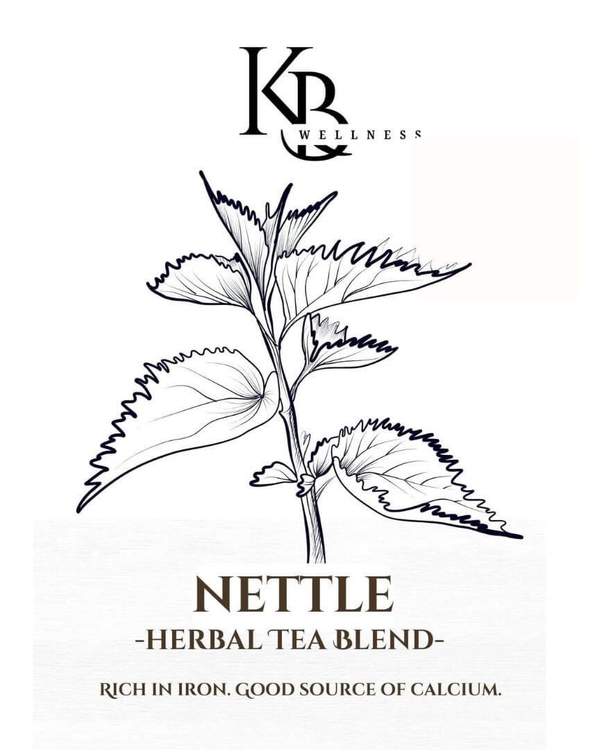 Just~ Nettle front label.