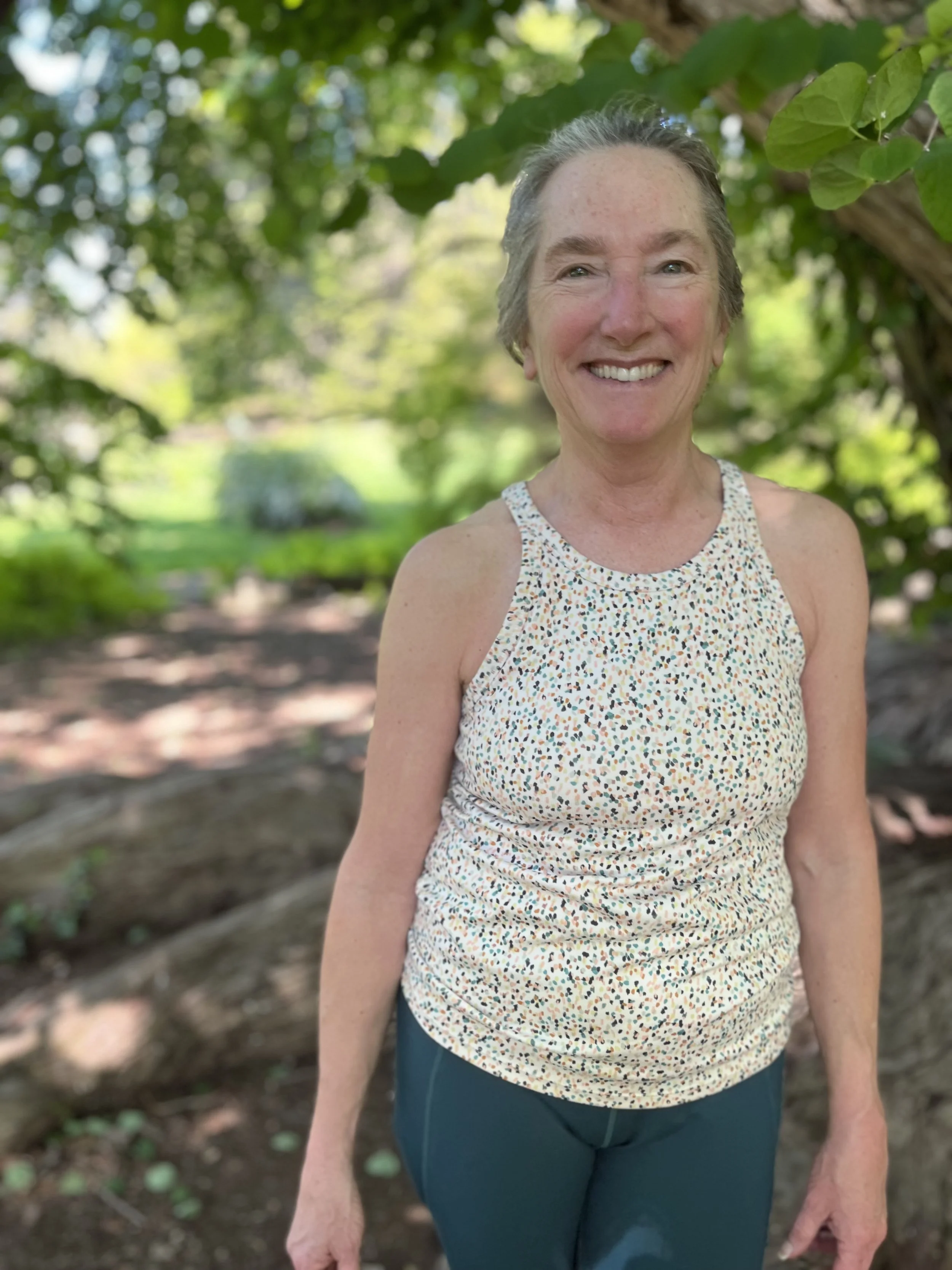 Mary Campbell at Morris Arboretum