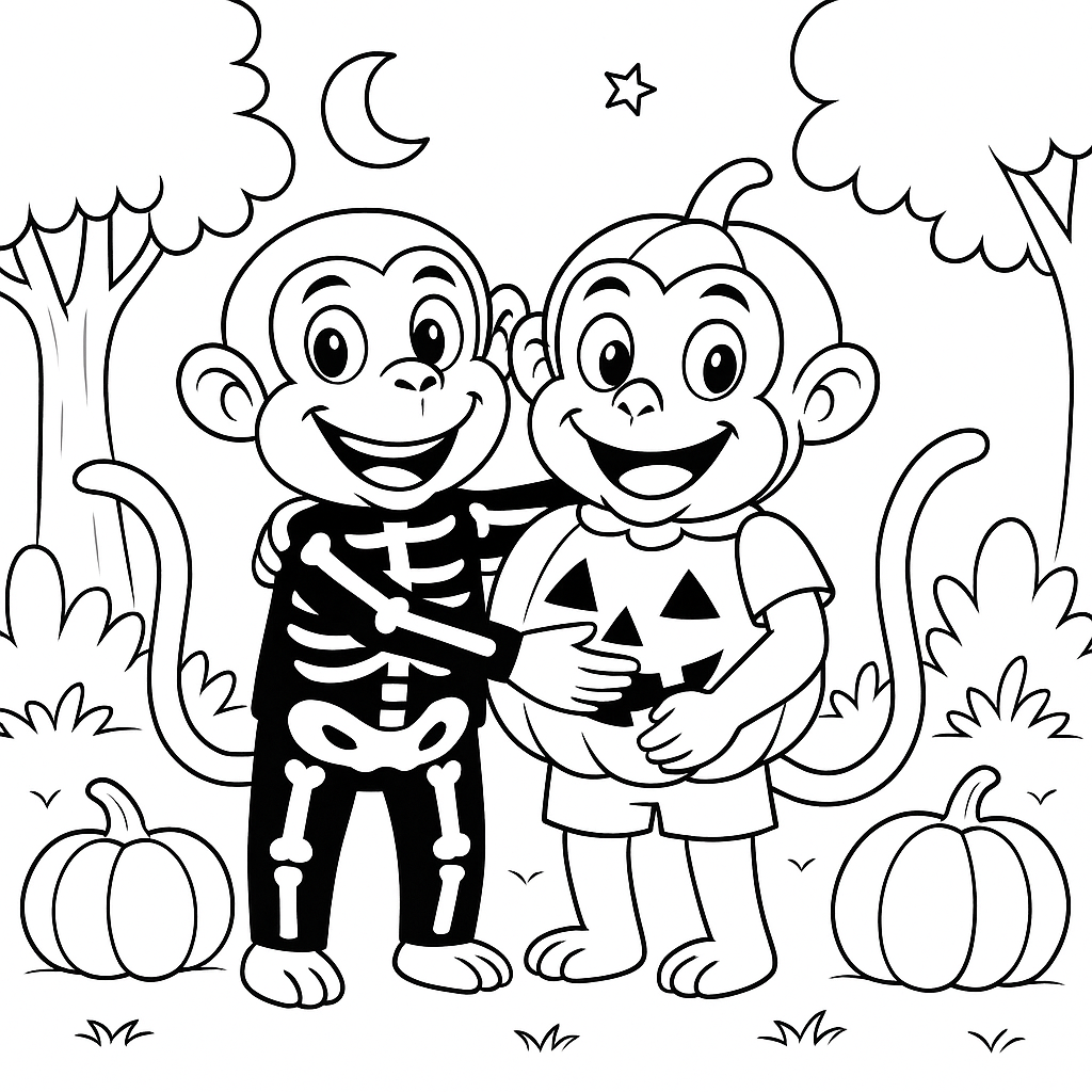 Milo and Jax try on Costumes
