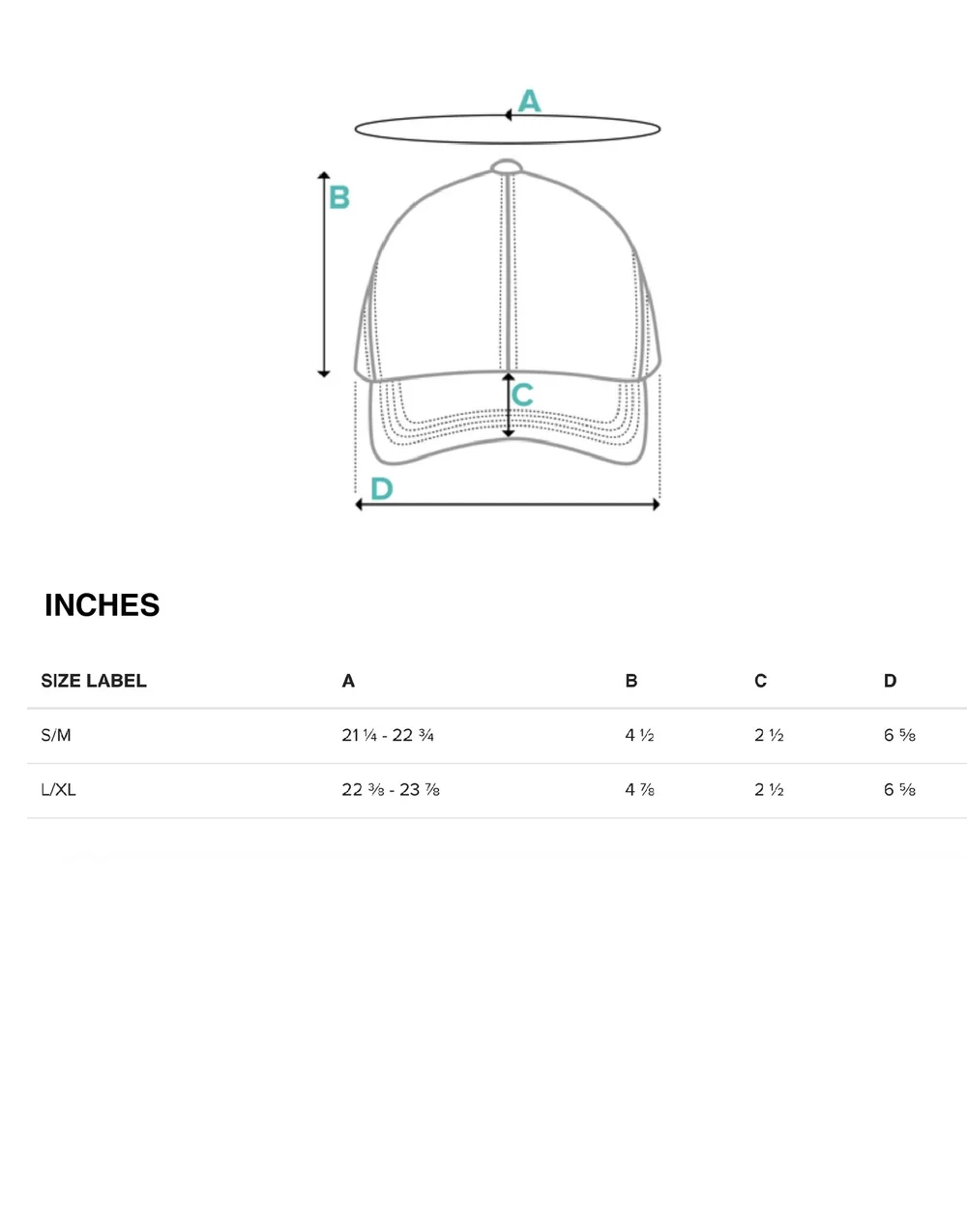 Fitted Cap Sizes New Era 59fifty Zephyr Hats Size Chart Find Your - Main Image