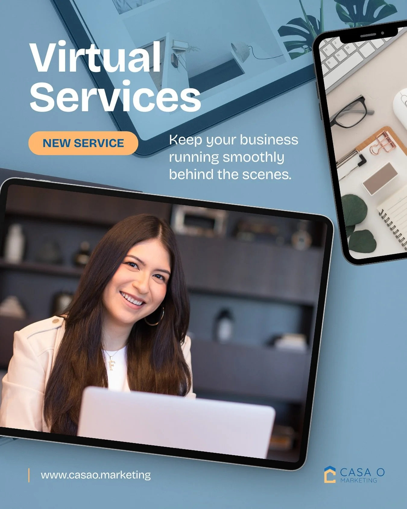 From inbox management to scheduling, file organization, and more, Frances has you covered. π»
Ready to get more time back in your day? Visit our website to explore all the ways we can support you: www.casao.marketing/ourservices