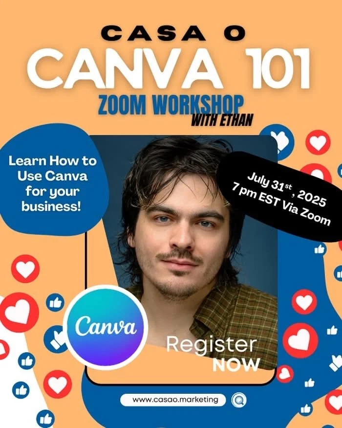 Canva 101 Workshop- Digital Download