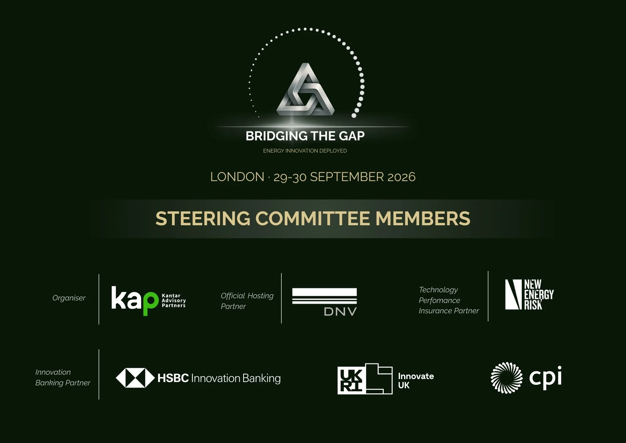 Energy Industry Leaders Form Founding Steering Committee to Accelerate Deployment of Novel Energy Technologies