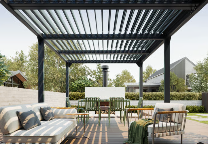 Louvre Roof System 6m x 3m