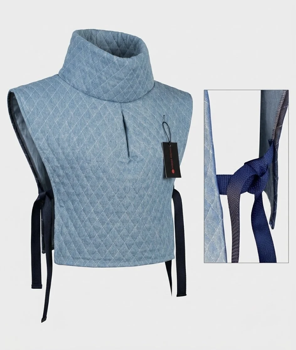 2-Tone Denim or African Print Vest