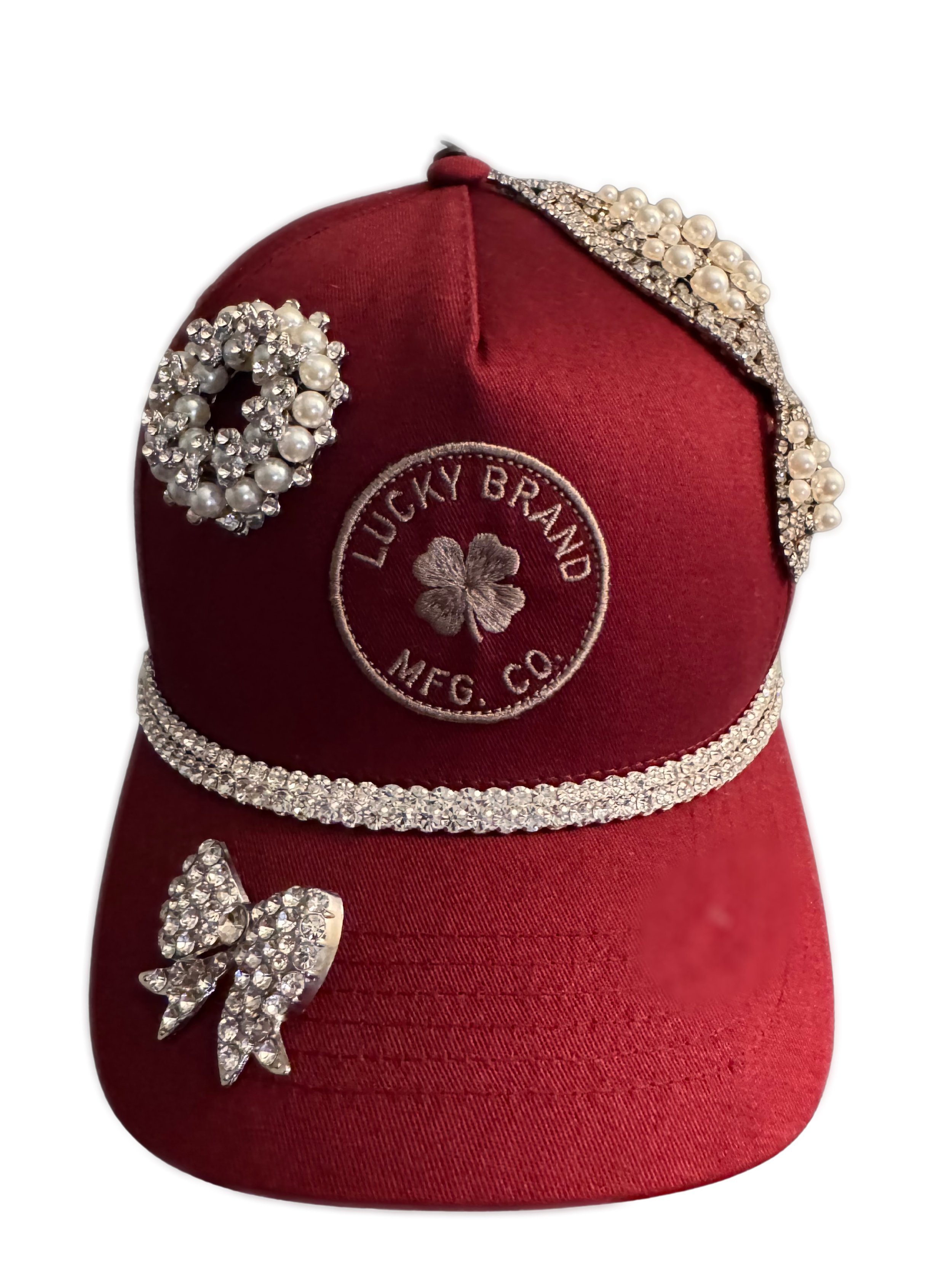 The Maroon Bling Cap
