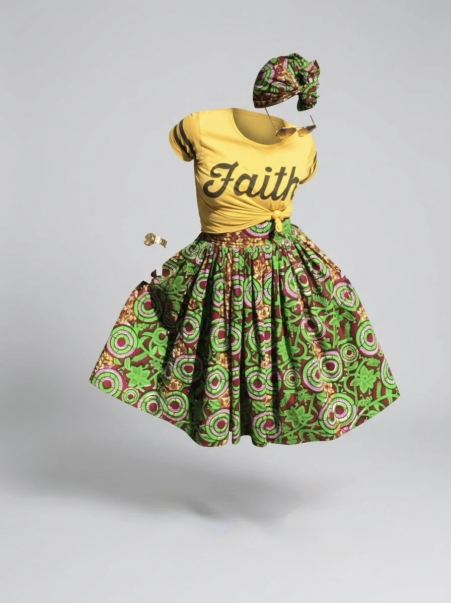 Customize your own flair circle skirt