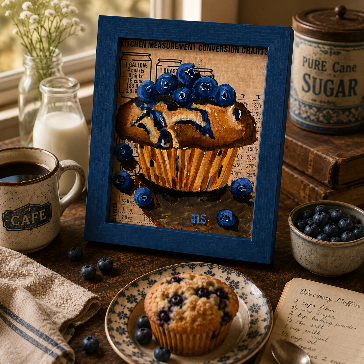 Blueberry Muffin Morning
