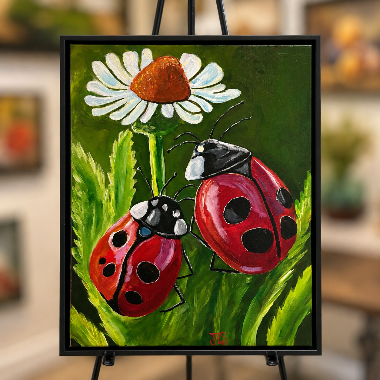 Among the Daisies 16 x 20”