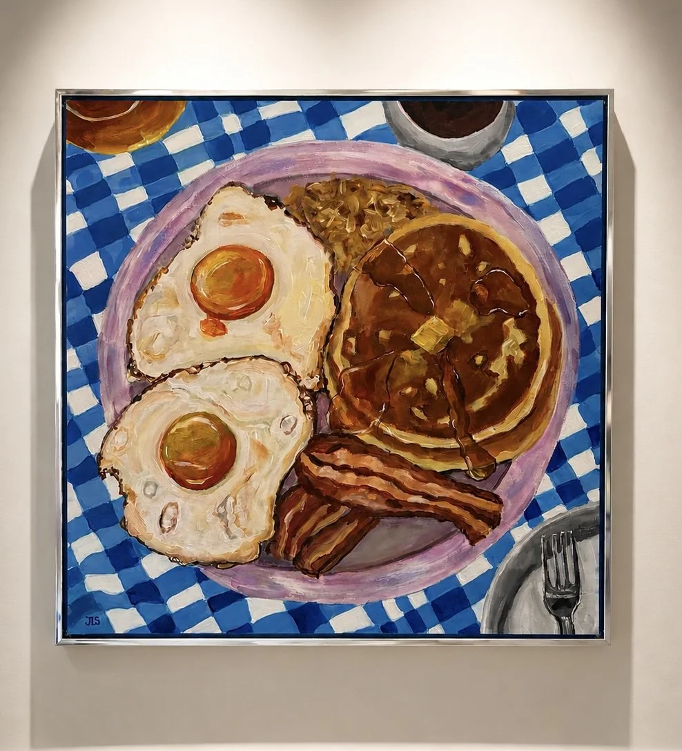 Classic Diner Breakfast 24 x 24”