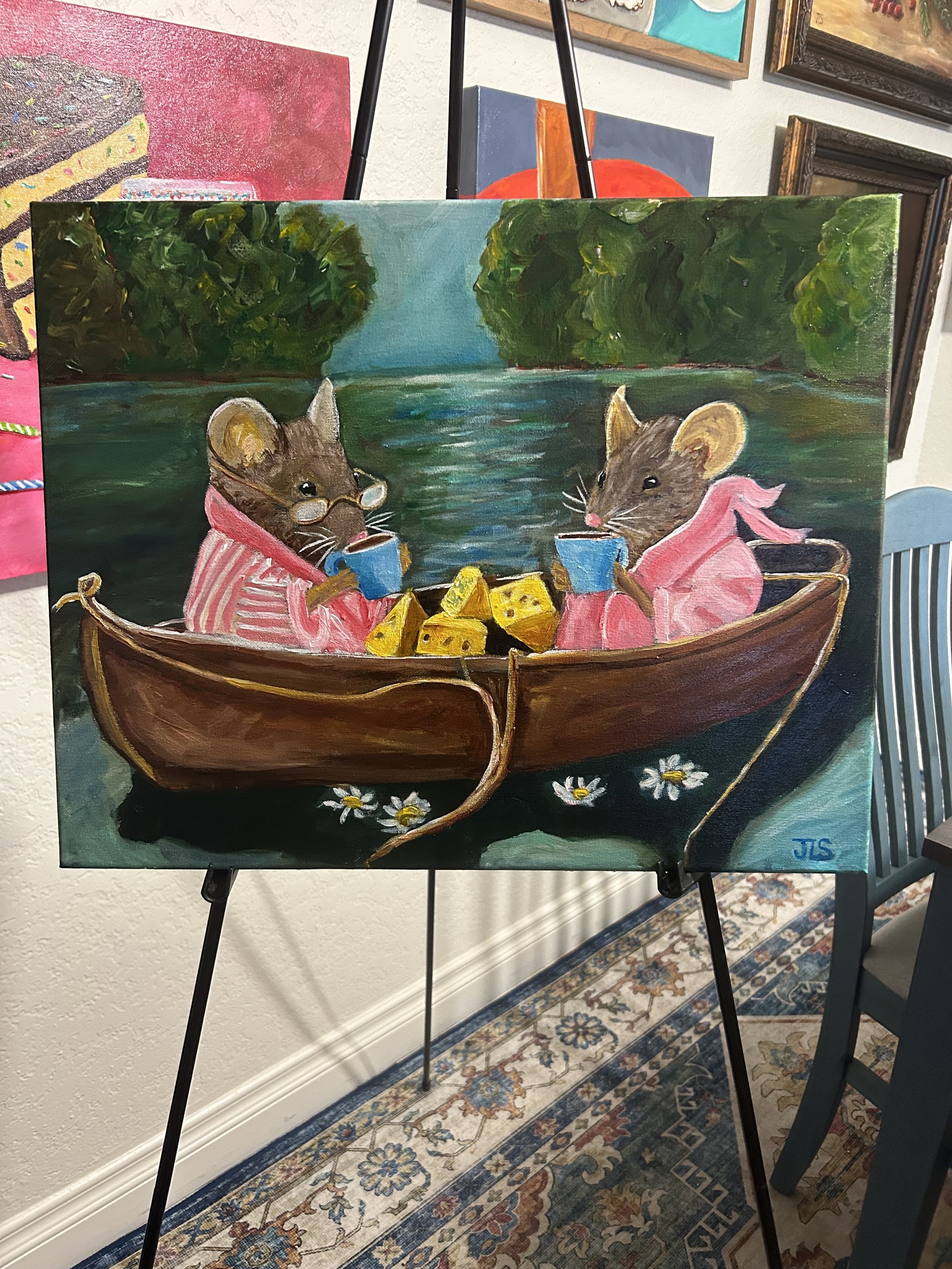 Whimsical children’s artwork