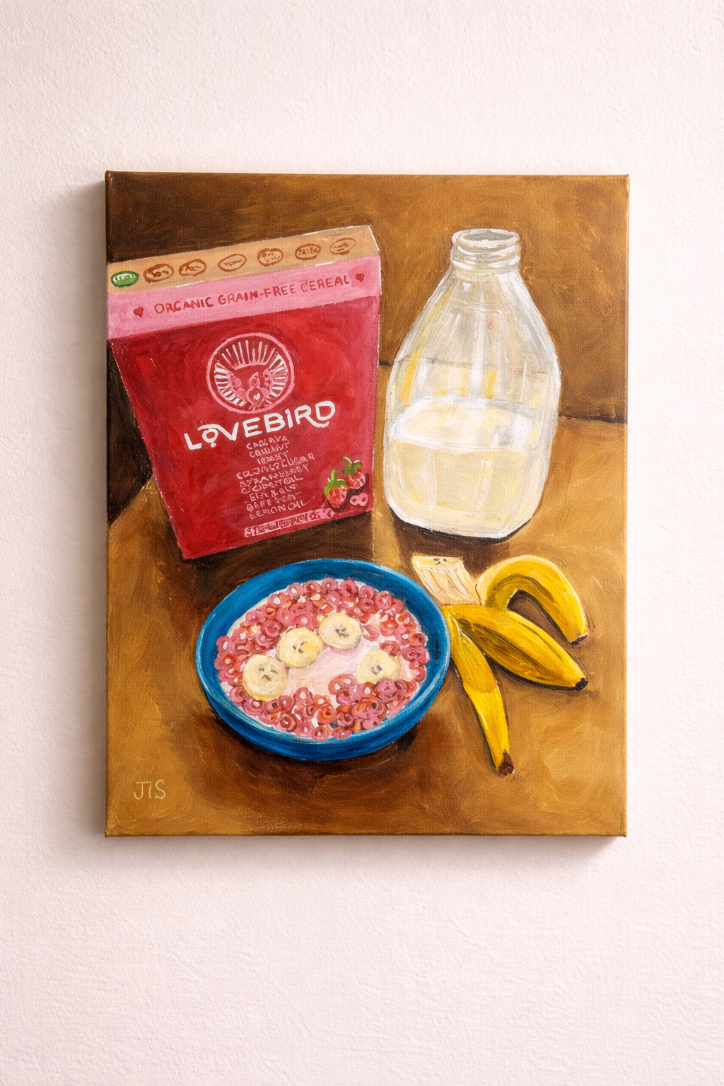 Morning with Lovebird Cereal