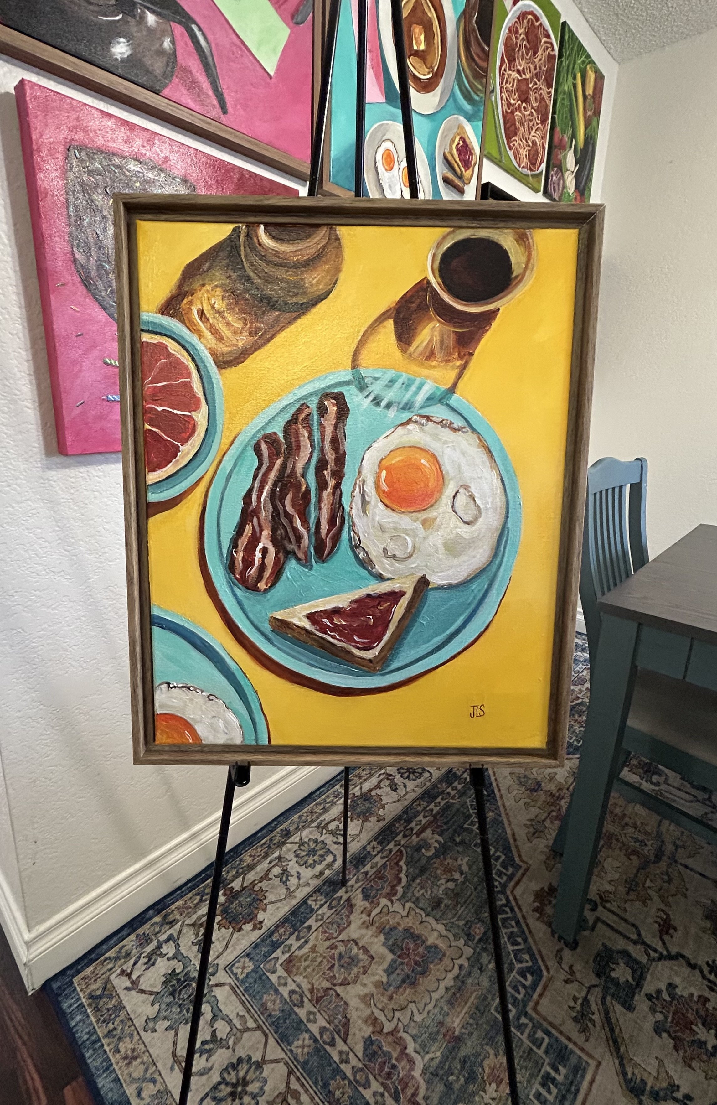 retro diner mid century modern artwork