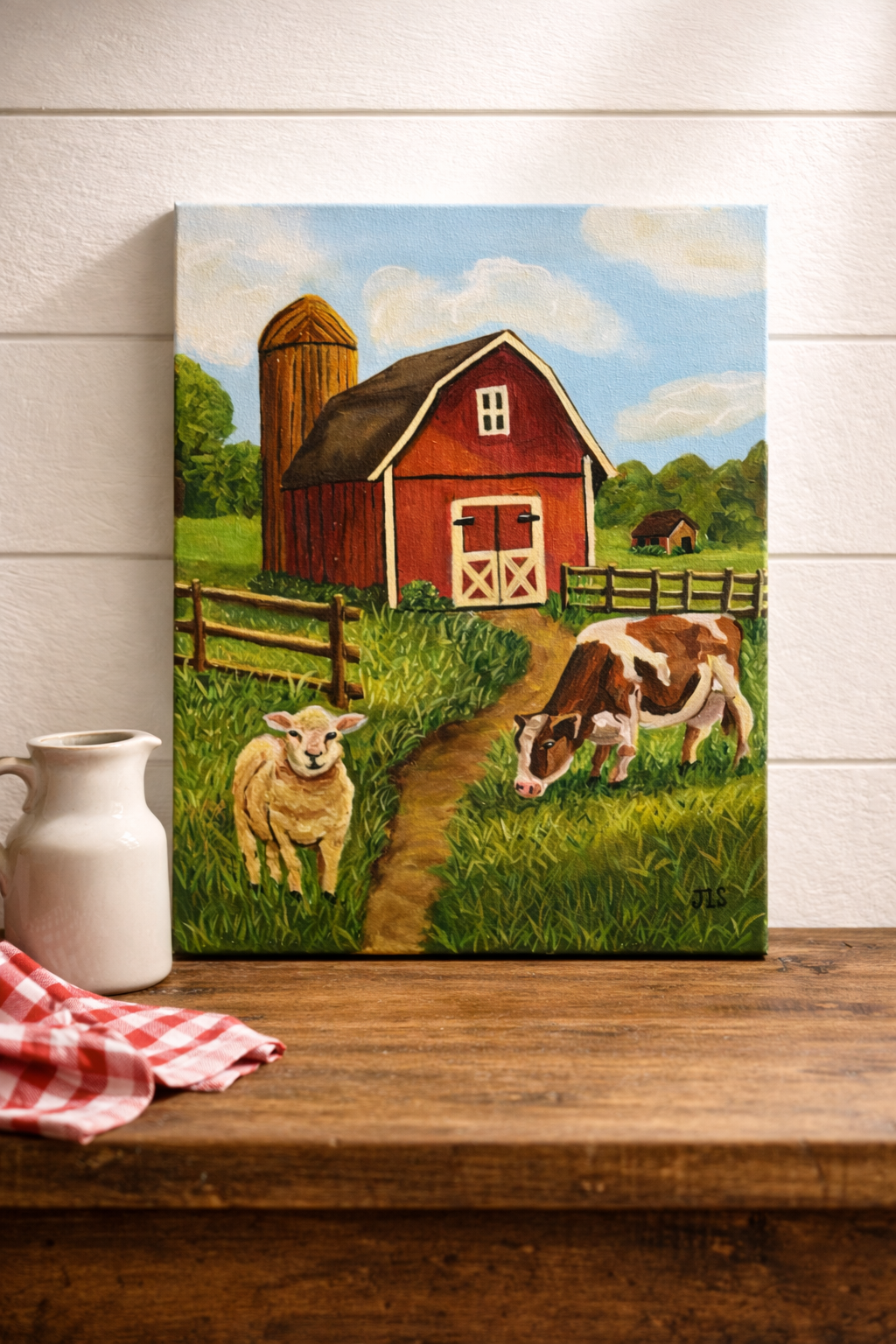 Morning at the Red Barn