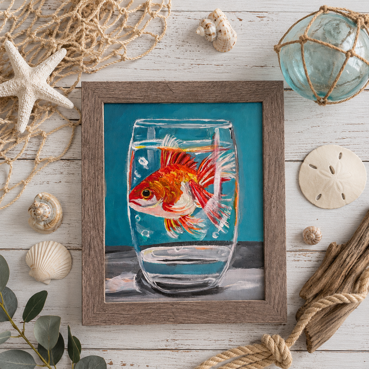 Goldfish in a Glass