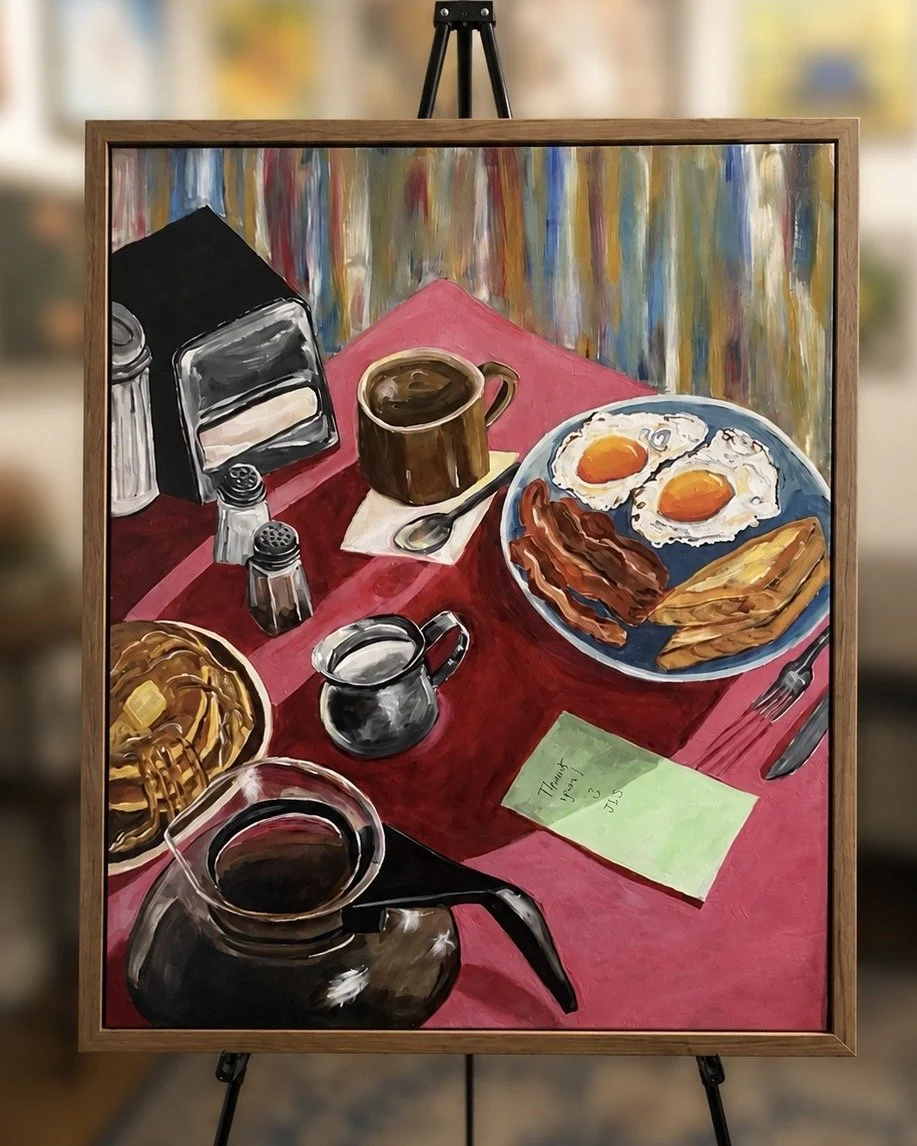 Two Eggs Any Style 24 x 30”