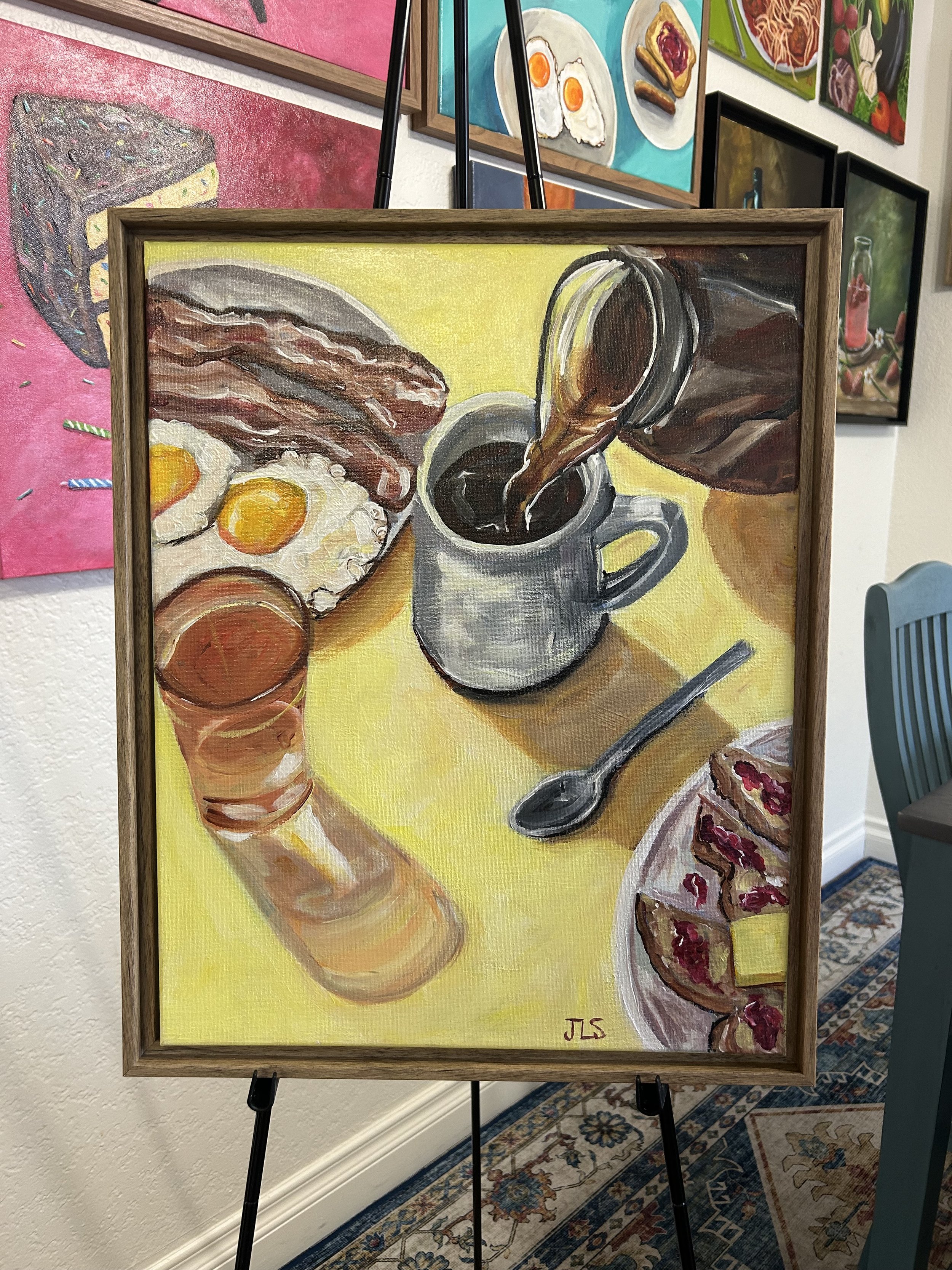 retro diner mid century modern artwork