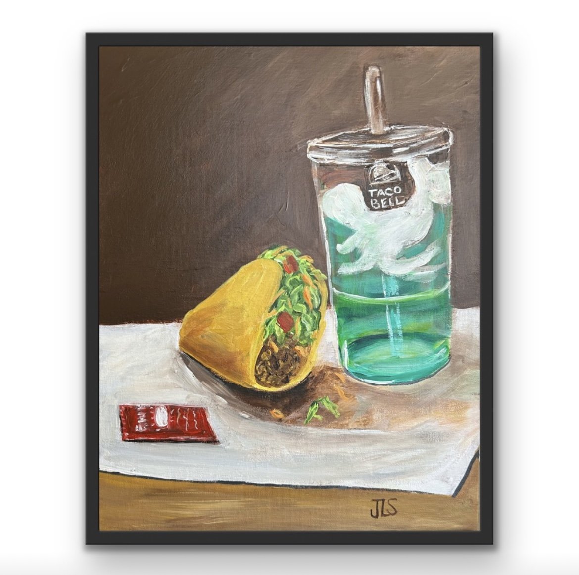classic still life artwork food brand pop art