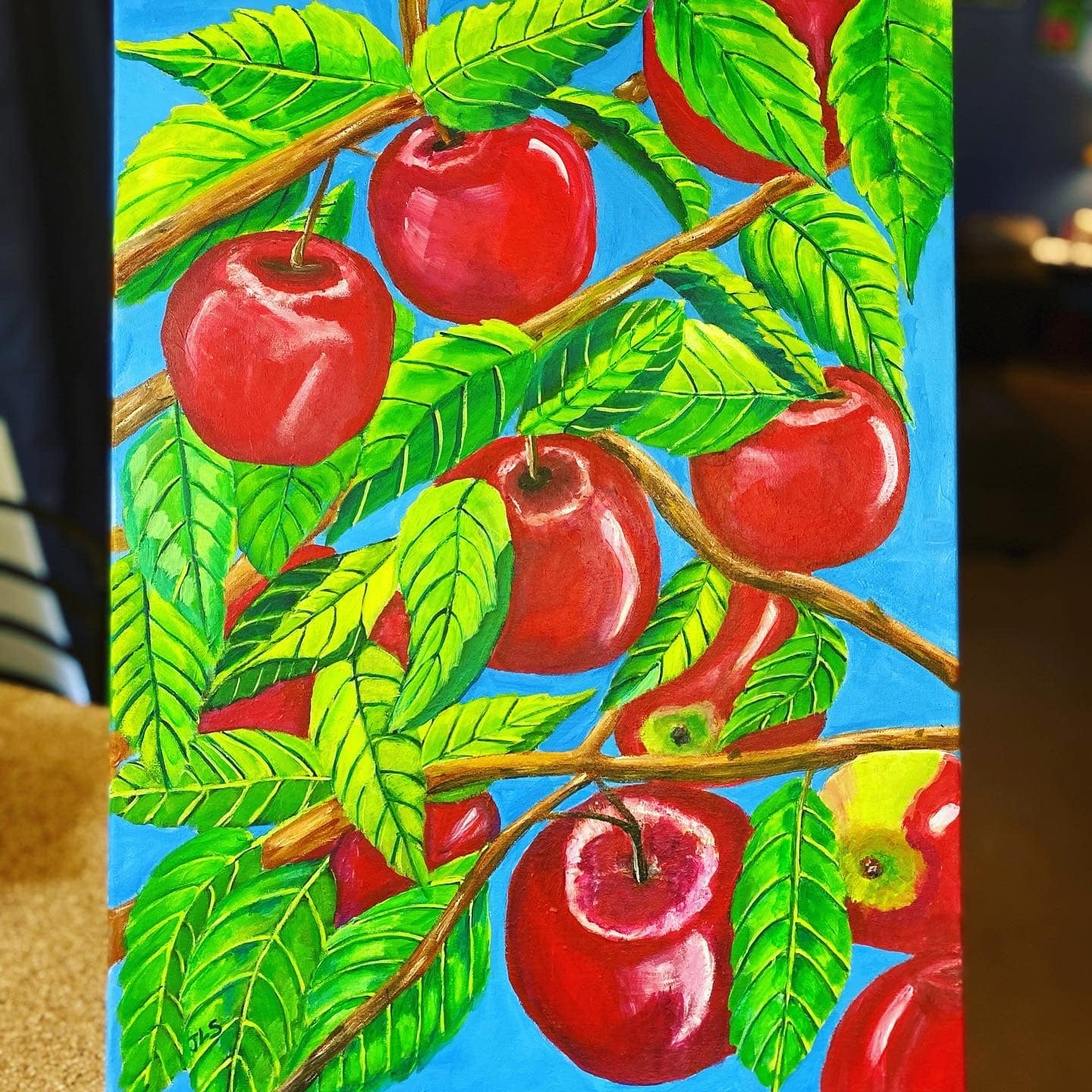 contemporary classic still life artwork hand painted