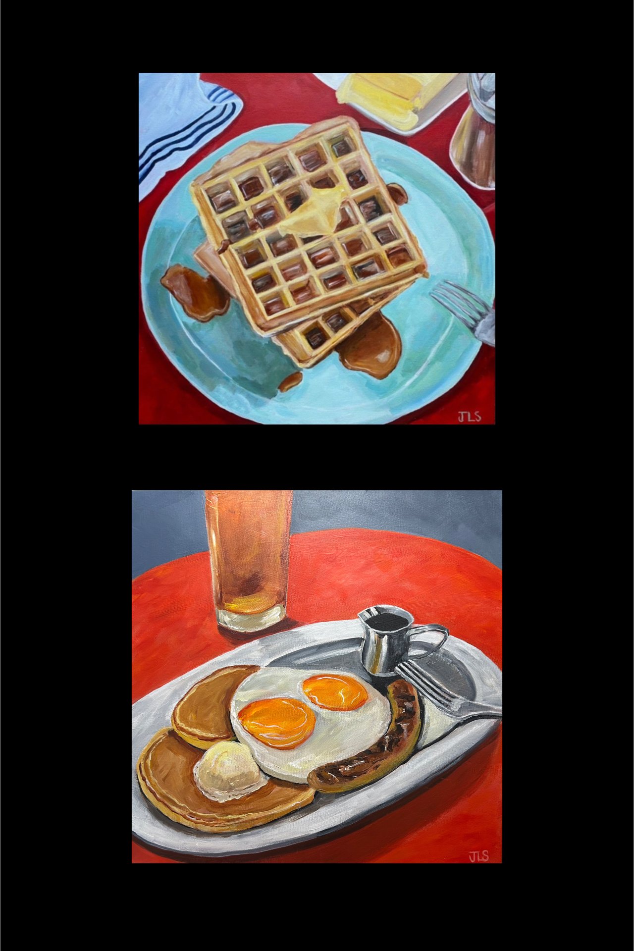 Retro diner art
