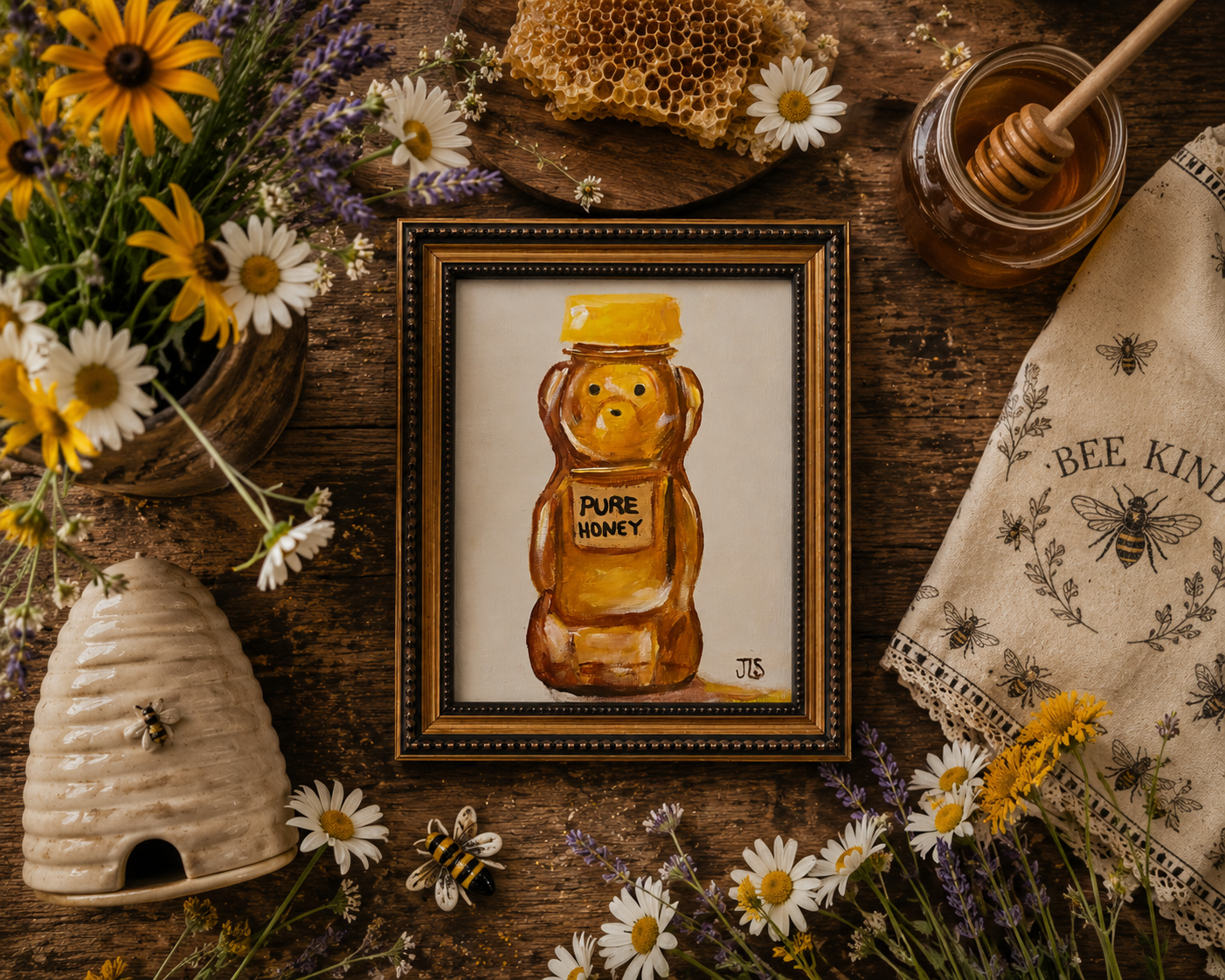 Study of a Honey Bear