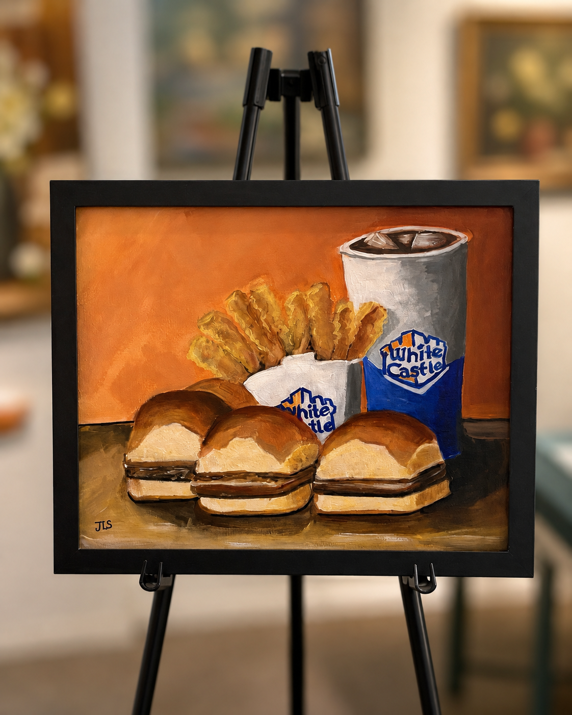 Midnight Sliders, White Castle 11 x 14”