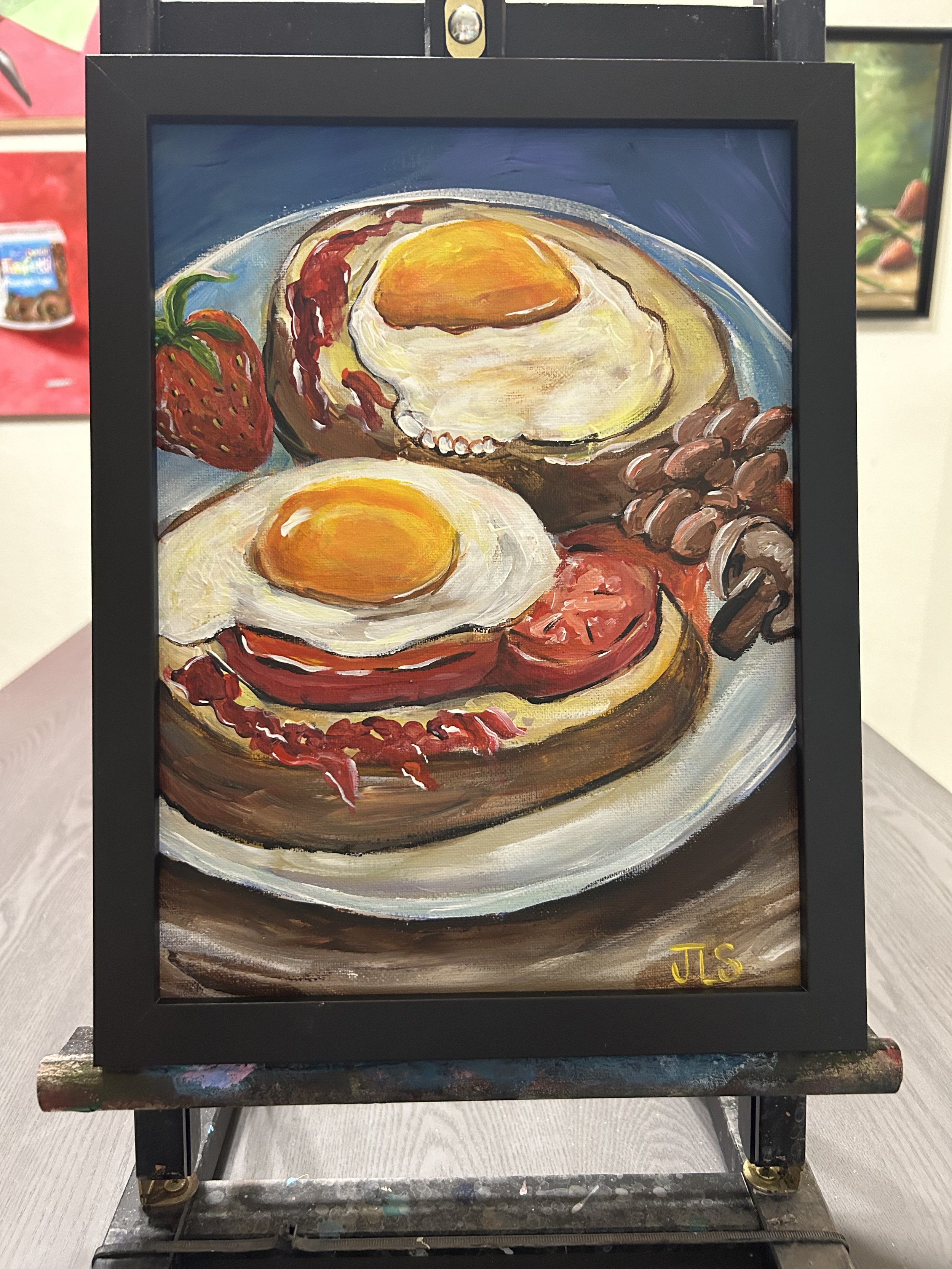 contemporary food art for kitchen decor