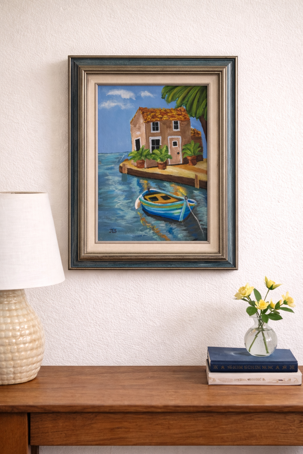 Sunlit Coastal Stillness