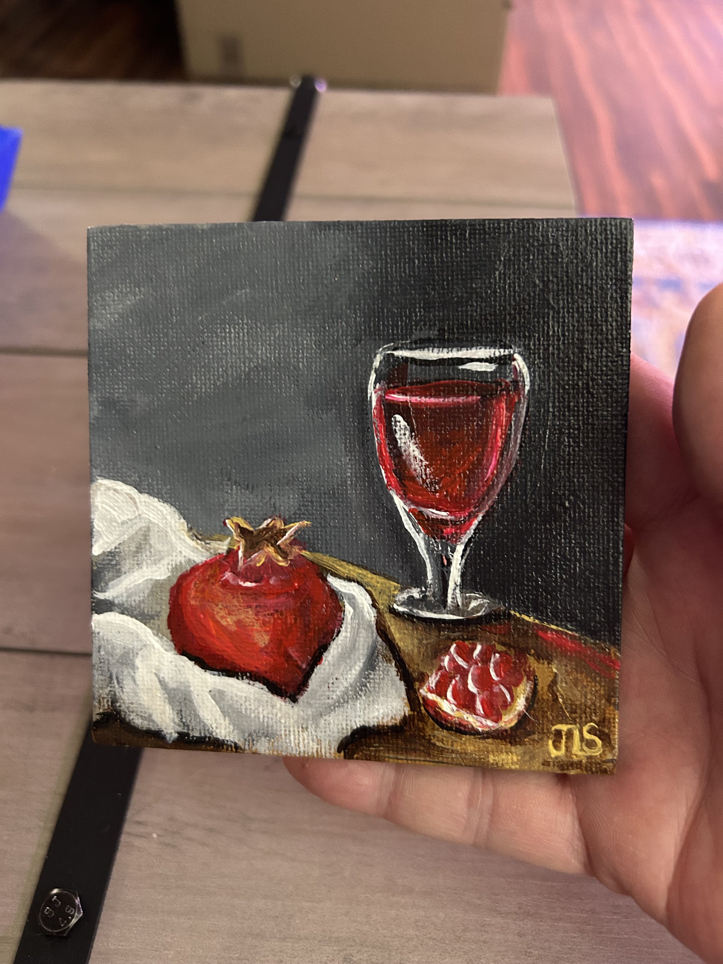 contemporary classic still life artwork hand painted