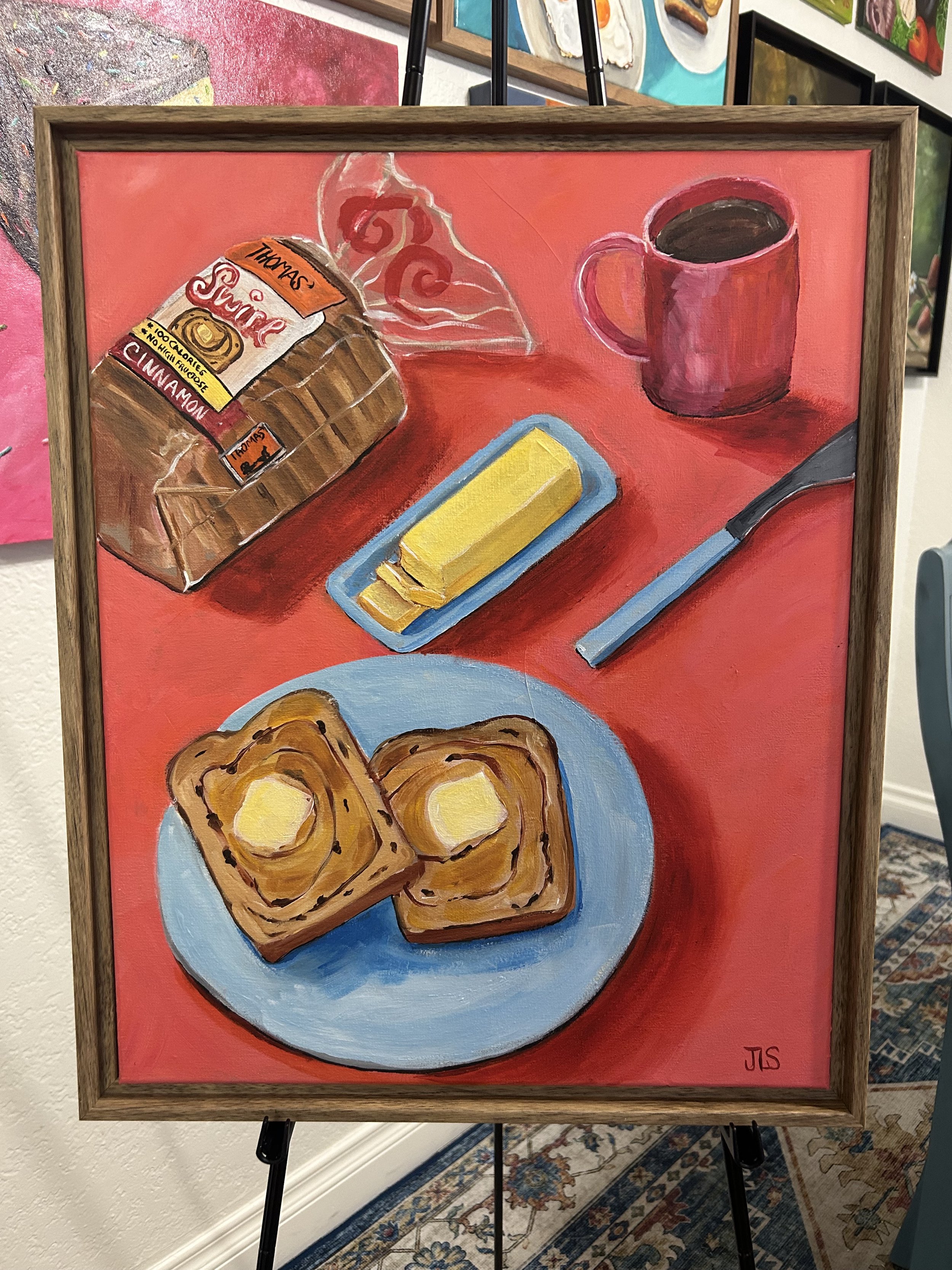 retro diner mid century modern artwork
