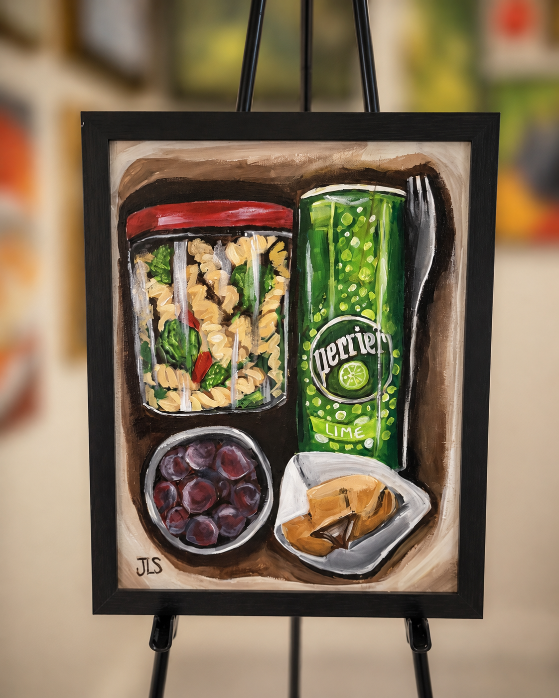 Lunch and Perrier Lime 11 x 14”
