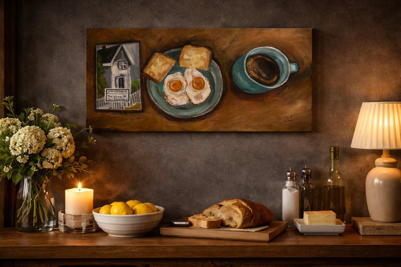 Breakfast & John Steinbeck