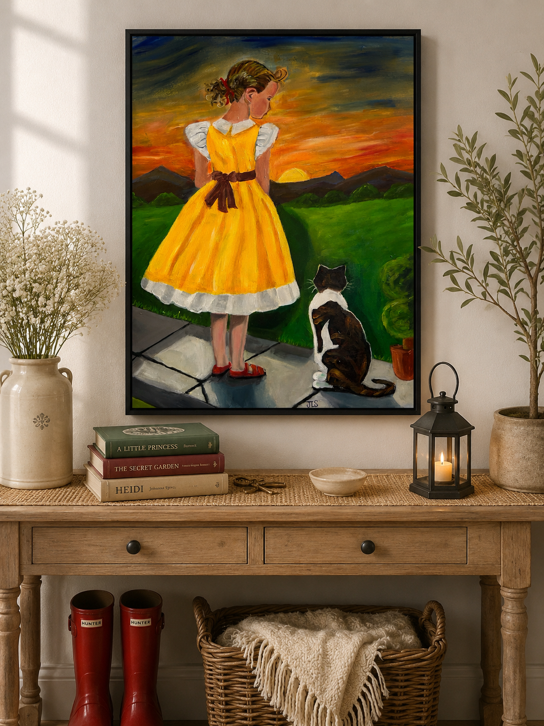 The Girl in the Yellow Dress