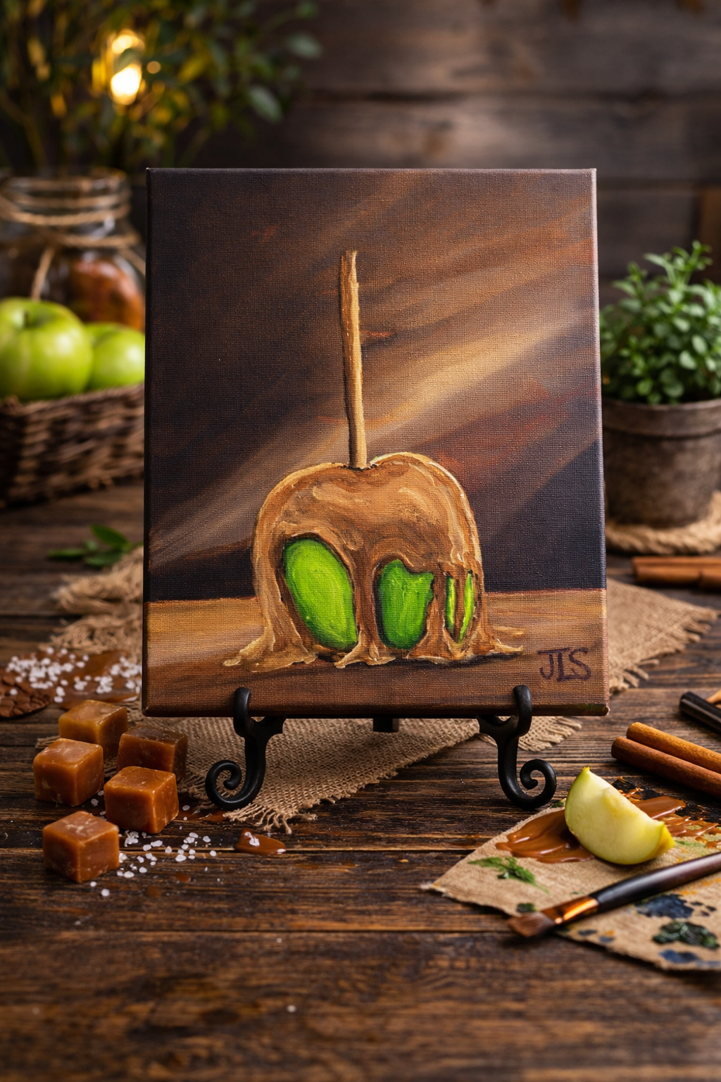 Study of a Caramel Apple