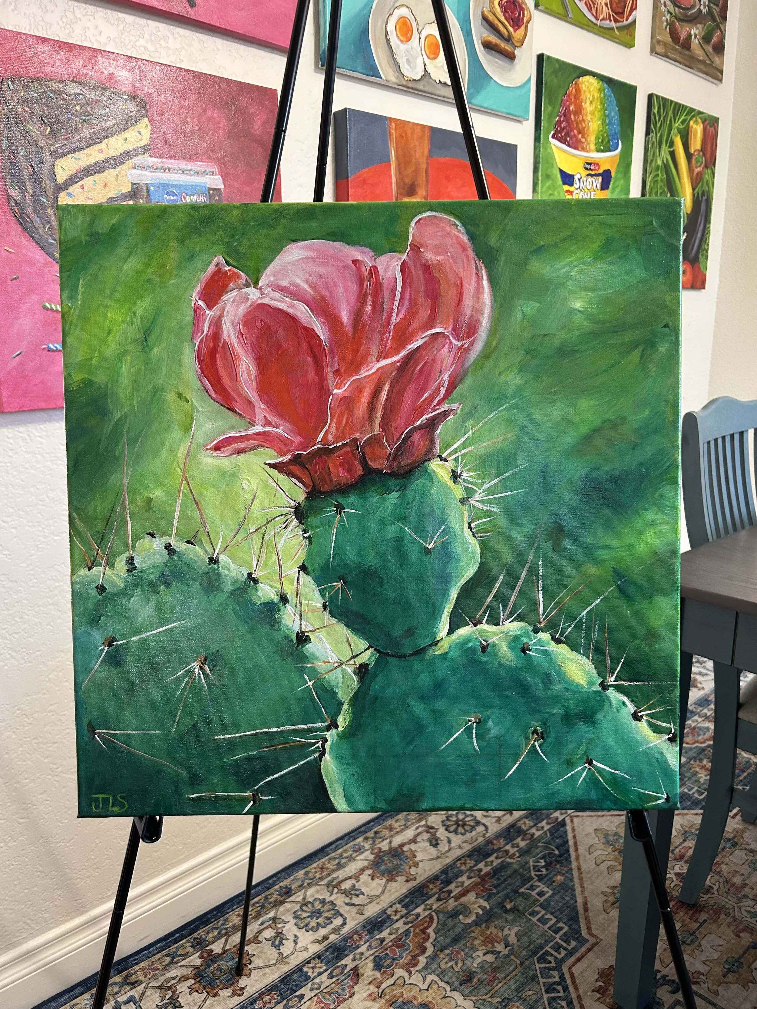 southwestern art still life botanical
