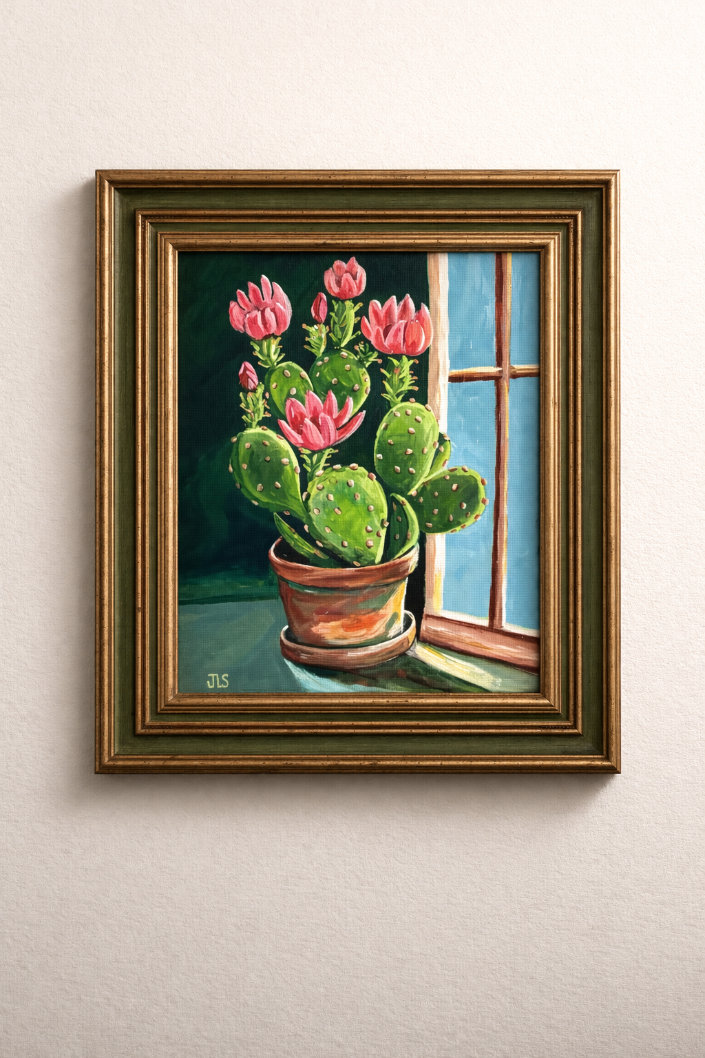 Sun Drenched Calm, Cactus