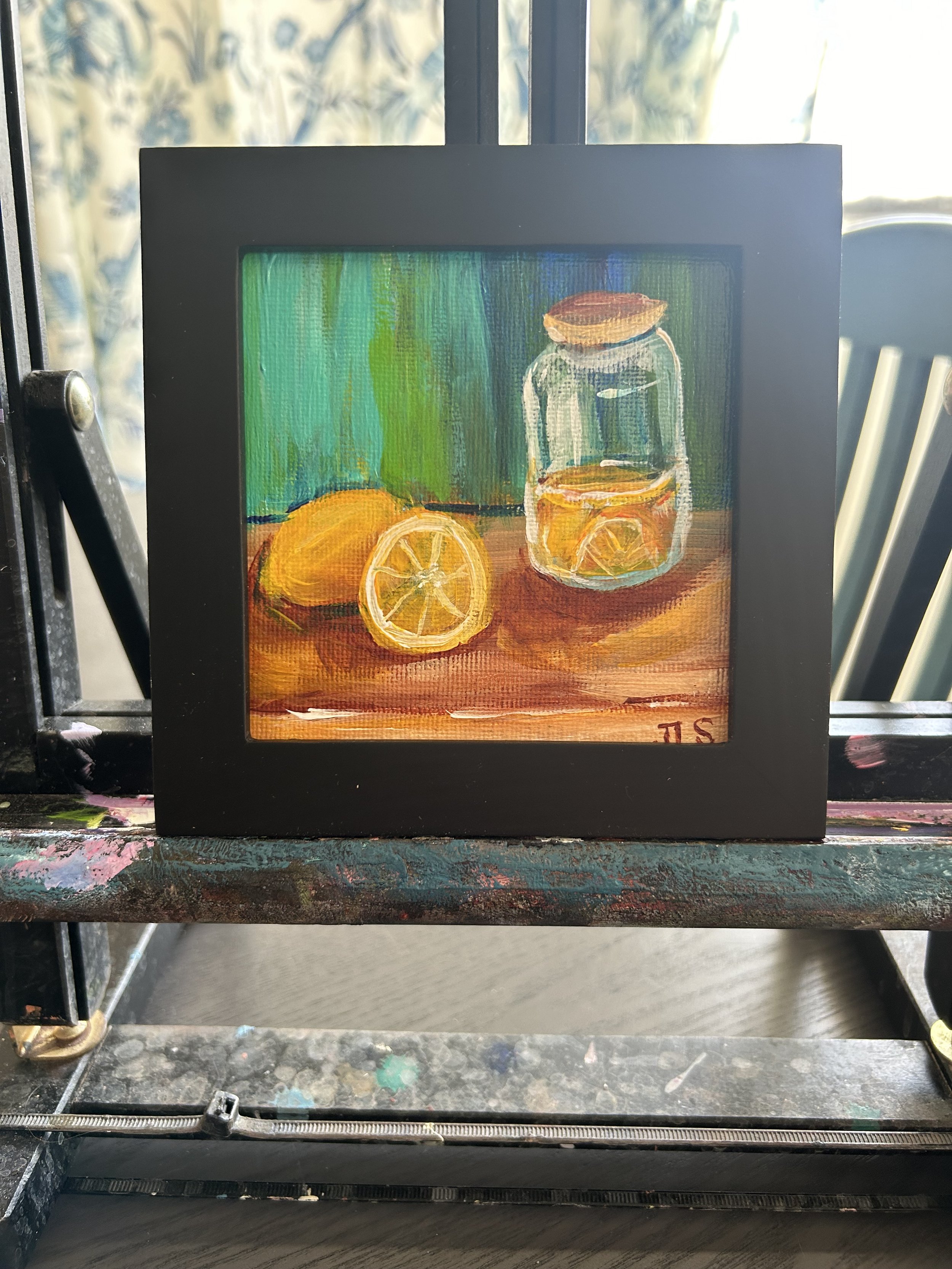 contemporary classic still life artwork hand painted