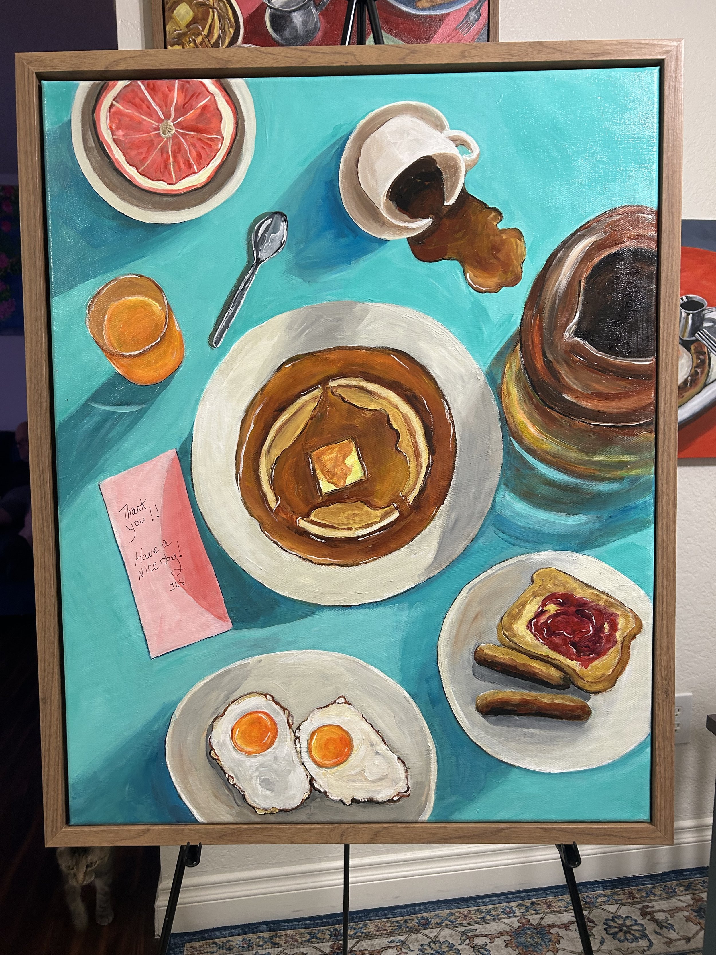 retro diner mid century modern artwork