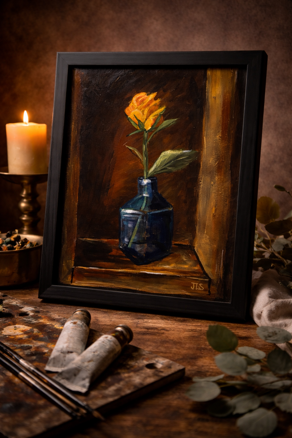 Rose by Lantern Light