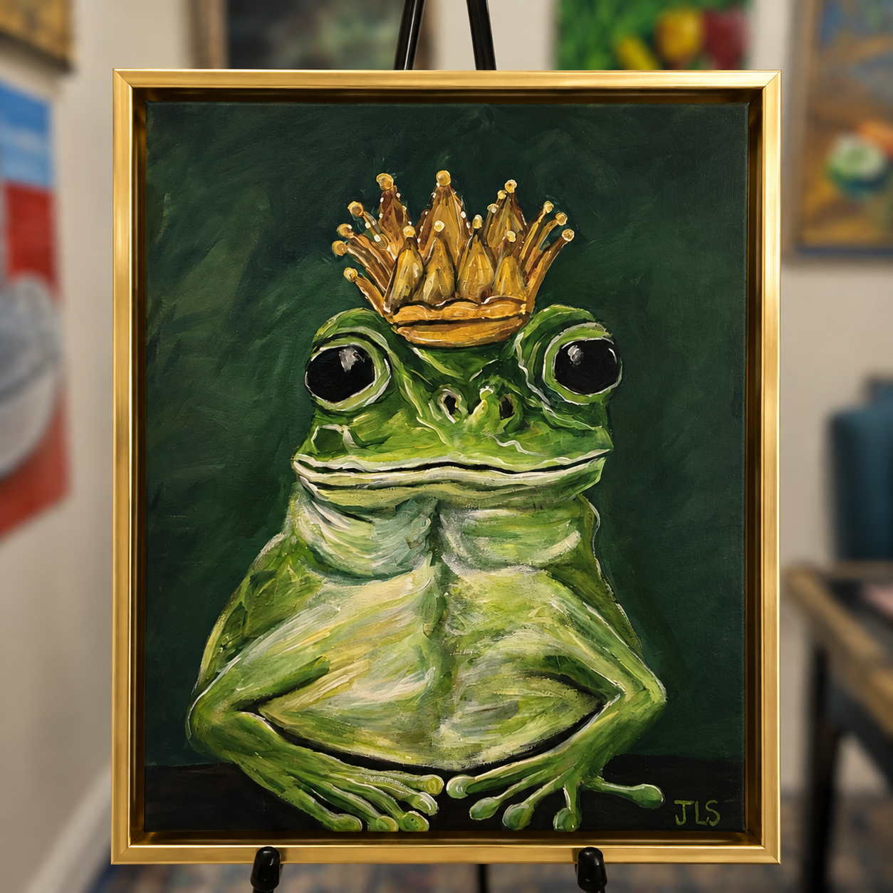 Prince of the Pond 16 x 20”