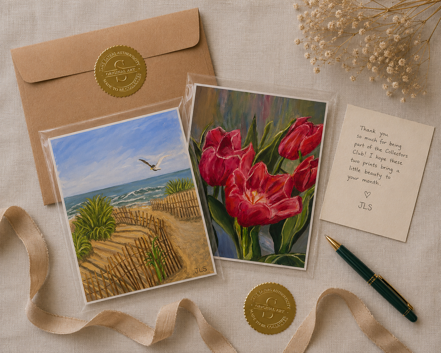 The Jane Sayers Fine Art Print Collectors Club Nature Collection