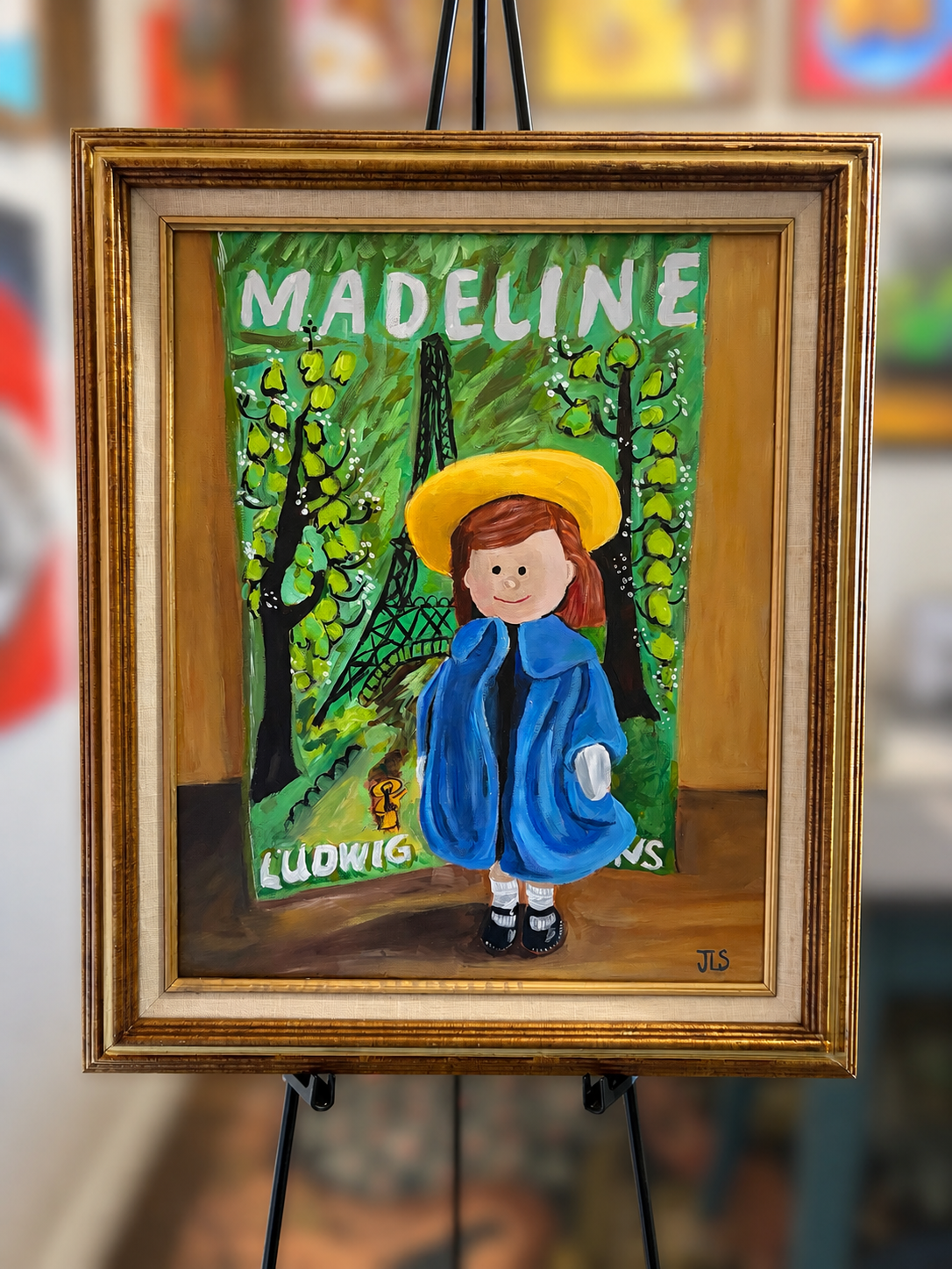 Madeline in Paris 16 x 20”