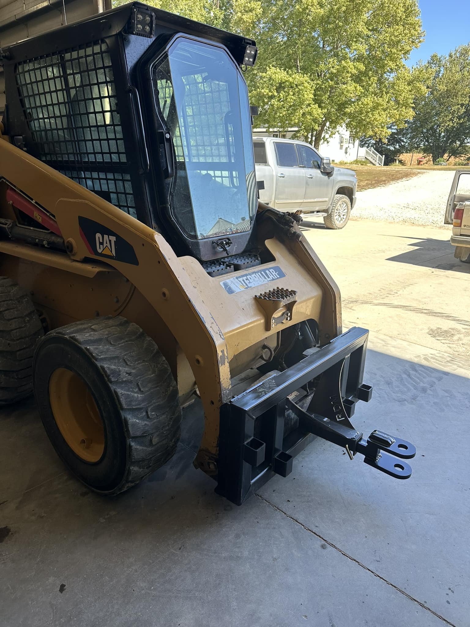 Skid-Steer Receiver Hitch Attachment