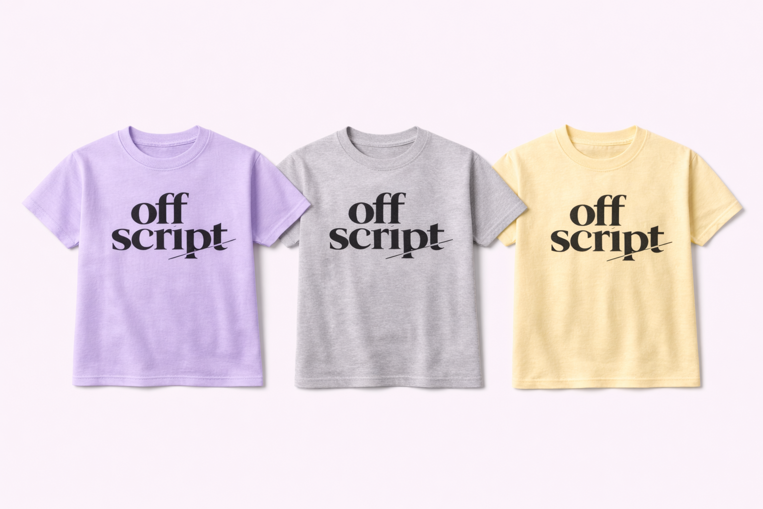 The “Off Script” Culture Kids Tee